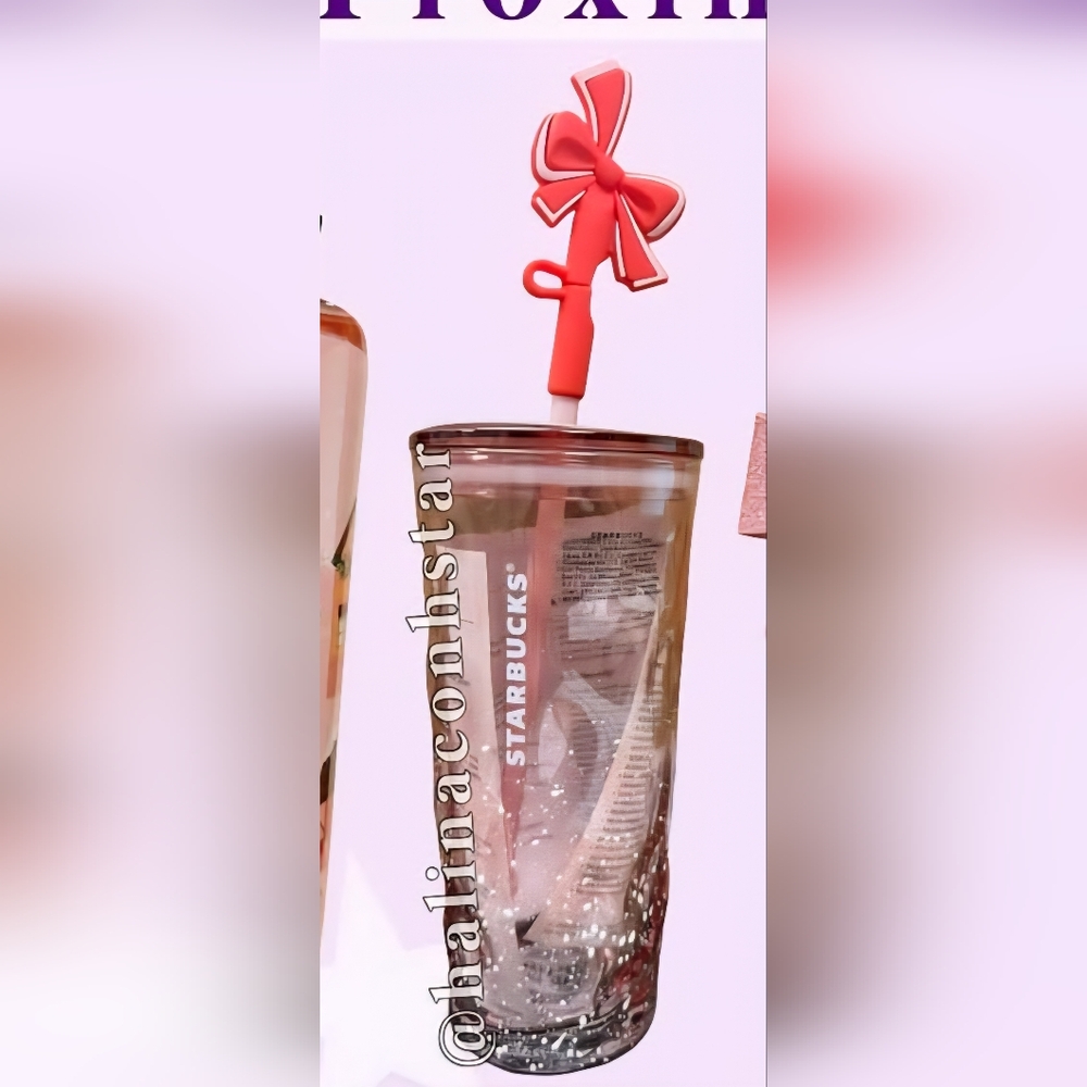 Starbucks Red Bow Straw Tumbler